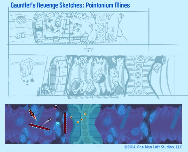 Pointonium Mines Sketches