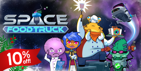 Space Food Truck Holiday Sale